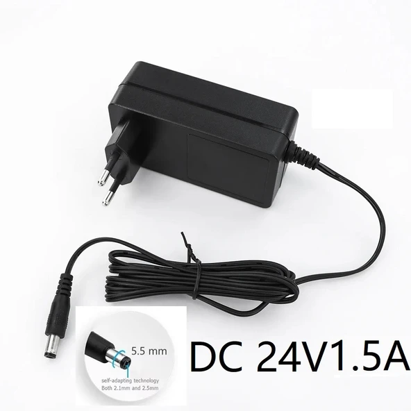 DC 24V 1.5A Nem Nozülü Adaptörü ürün görseli 1
