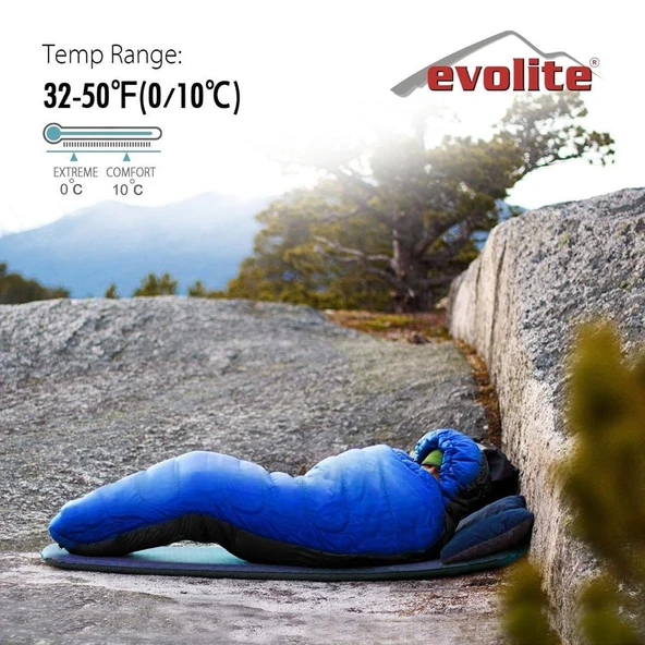 Evolite Alfa Pro Uyku Tulumu 0ºC - Resim 7