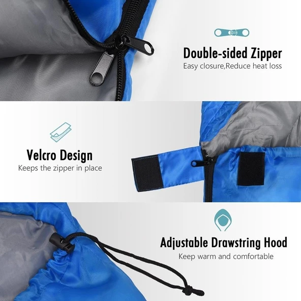 Evolite Alfa Pro Uyku Tulumu 0ºC - Resim 4
