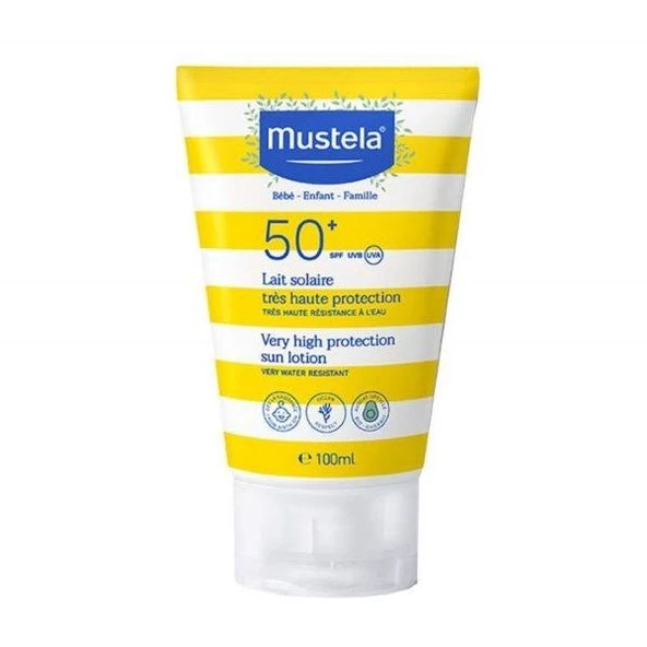 Mustela Çok Yüksek Koruma 50 Faktör Güneş Losyonu 100 ml ürün görseli 1