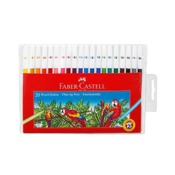 Faber Castell Keçeli Kalem 20Li - 2 paket ürün görseli 1