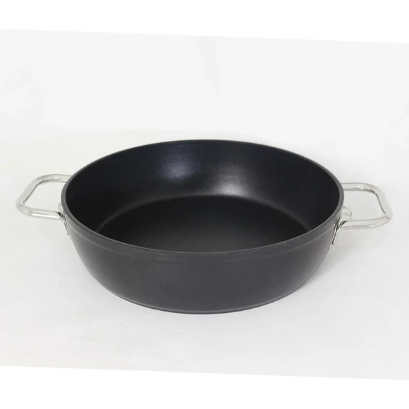 Evimsaray Arte Diamond Granit Basık Tencere 26 Cm - Resim 2