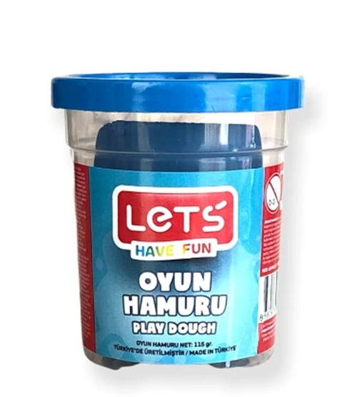 Lets Oyun Hamuru 115 Gr Mavi - 2 adet ürün görseli 1