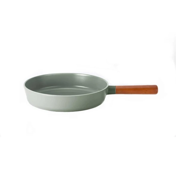 Fika Alüminyum Döküm Yanmaz Yapışmaz  28 Cm Tava Gri ürün görseli 1