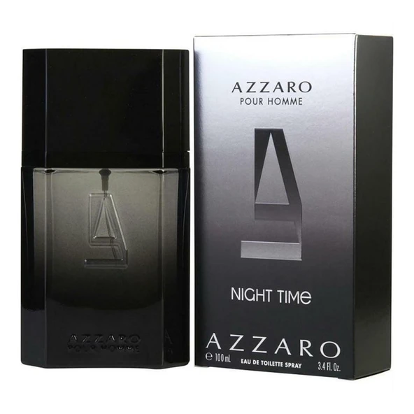 Azzaro Night Time Edt 100 ml Erkek Parfüm ürün görseli 1