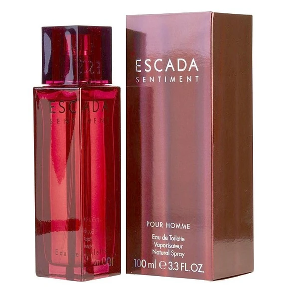 Escada Sentiment Pour Homme edt 100ml erkek parfümü ürün görseli 1