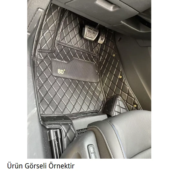 Ds7 Crossback 2023 Sonrası Aracına Özel 8d Tek Katmanlı Havuzlu Paspas Takımı ürün görseli 1