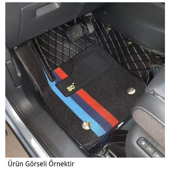 Seat Altea 2004-2007 Arası Aracına Özel 8d Çift Katmanlı Havuzlu Paspas Takımı ürün görseli 1