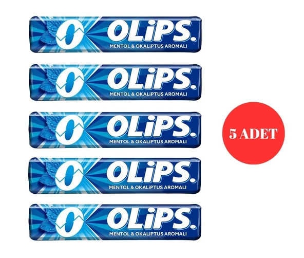 Olips Mentol Okaliptus Aromalı Bonbon Şekerleme 28 g (5 ADET) ürün görseli 1