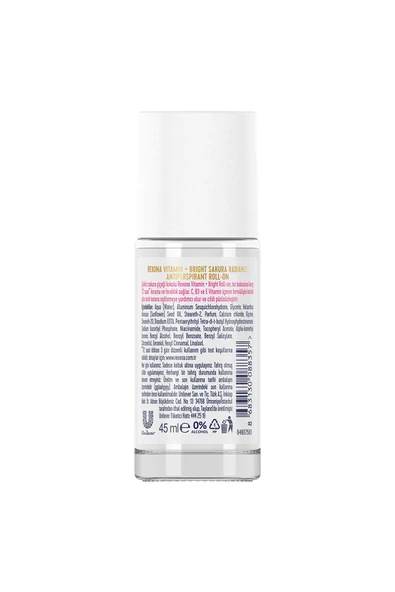 Rexona Vitamin Bright Sakura Radiance Bayan Roll On 45 ml - Resim 8