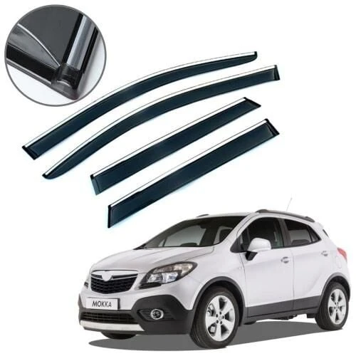 Opel Mokka Krom Çıtalı Cam Rüzgarlığı 2012-2019 ürün görseli 1