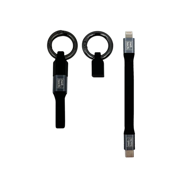 Nettech NT-DC23 Pd 27W Plastik 20 Cm Type-C To Lightning Şarj ve Data Kablosu ürün görseli 1