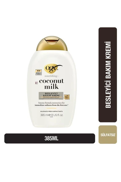 Organix Coconut Milk Besleyici Saç Bakim Kremi 385 ml ürün görseli 1