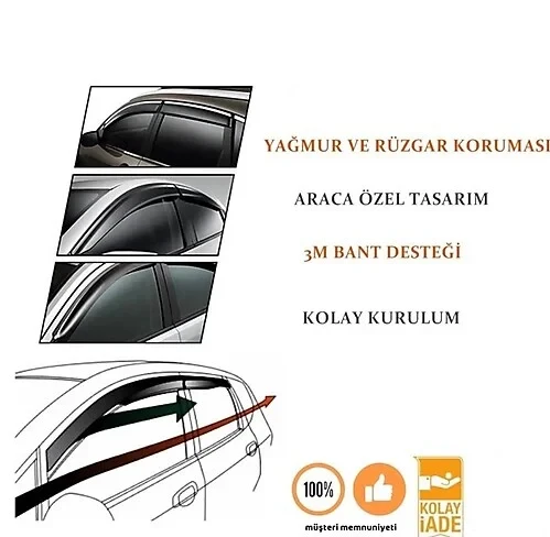 Ford Ranger 2005 2010 Cam Rüzgarlıgı ürün görseli 1