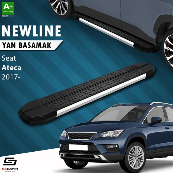 S-Dizayn Seat Ateca NewLine Krom Yan Basamak 173 Cm 2017 Üzeri A+ Kalite ürün görseli 1
