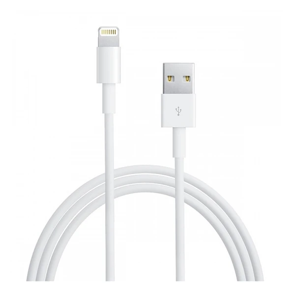 Nettech NT-DC09 2.4A Plastik 200 Cm Lightning Şarj ve Data Kablosu (Beyaz) ürün görseli 1