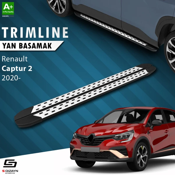 S-Dizayn Renault Captur 2 TrimLine Gri Yan Basamak 173 Cm 2020 Üzeri ürün görseli 1