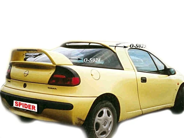 Opel Tigra A Spoiler Bagaj Yüksek Md:2 (Işıklı)(EVO Mod) 1994-2000 ürün görseli 1