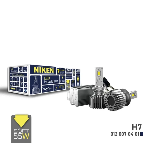 Niken Led Xenon Nova Soft Serisi H7 (55W) ürün görseli 1