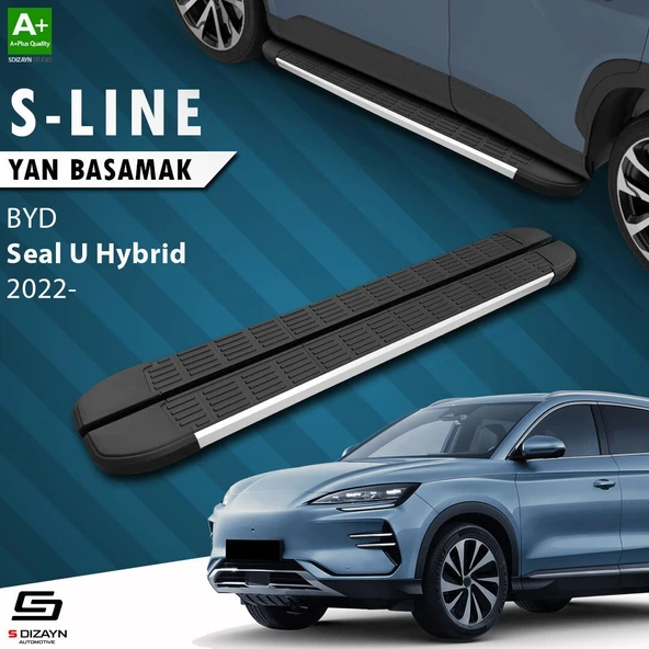 S-Dizayn BYD Seal U Hybrid S-Line Aluminyum Yan Basamak 193 Cm 2022 Üzeri A+ Kalite ürün görseli 1
