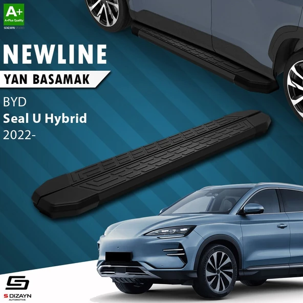 S-Dizayn BYD Seal U Hybrid NewLine Siyah Yan Basamak 193 Cm 2022 Üzeri A+ Kalite ürün görseli 1