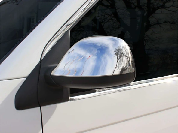 VW Caravelle T5.5 Ayna Kapağı 2 Prç Abs Krom 2010-2015 ürün görseli 1