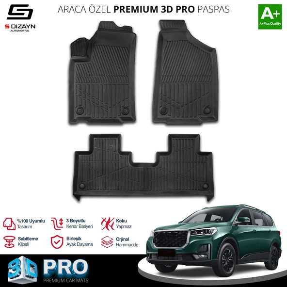 S-Dizayn SWM G05 Pro 3D Pro Havuzlu Paspas 2024 Üzeri A+ Kalite ürün görseli 1