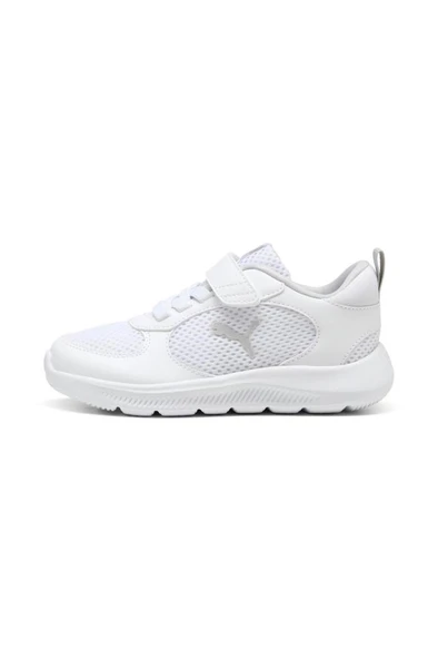 Puma Fun Racer 2 AC+ PS 400580 05 Unisex Çocuk Spor Ayakkabı Beyaz Gri 28-35 ürün görseli 1