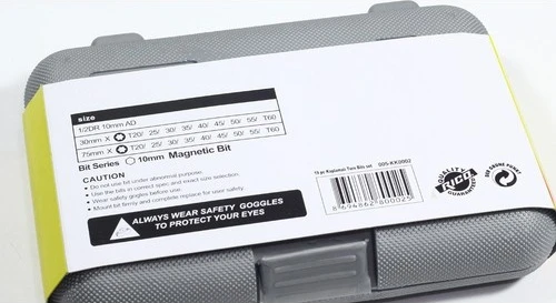 Rico 19 Parça Kaplamalı Delikli Torx Bits Seti 0003 - Resim 4