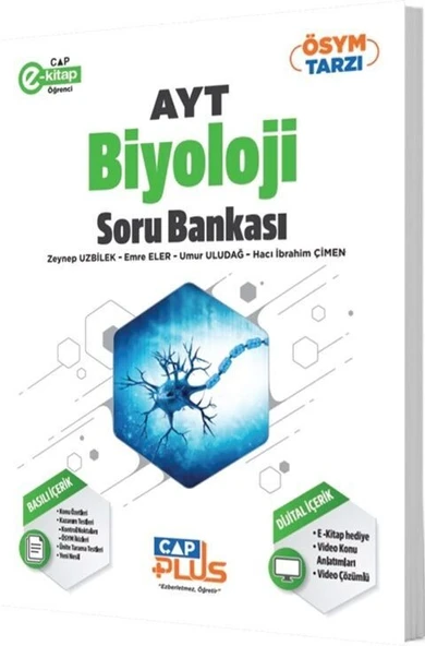 AYT Biyoloji Plus Serisi Soru Bankası Çap Yayınları ürün görseli 1