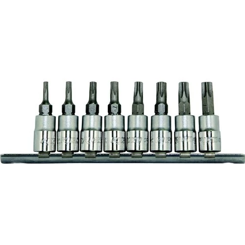 Rico 8 Parça 1/4" Lokmalı Torx Uç Seti Takımı Rc 7023 ürün görseli 1