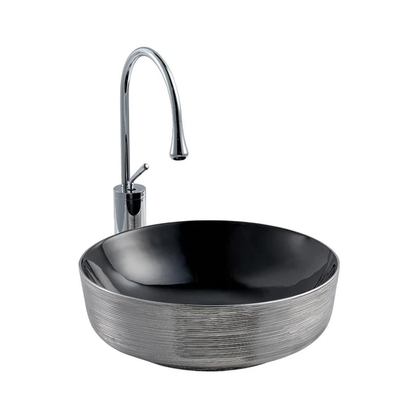 LENA TEZGAHÜSTÜ LAVABO E-5004GS ürün görseli 1