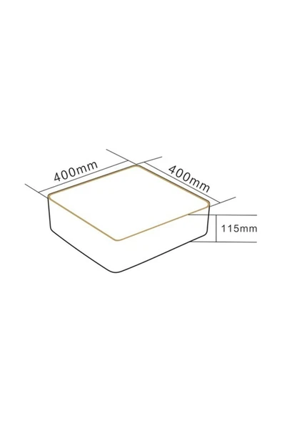 LENA TEZGAHÜSTÜ LAVABO E-4070S - Resim 4