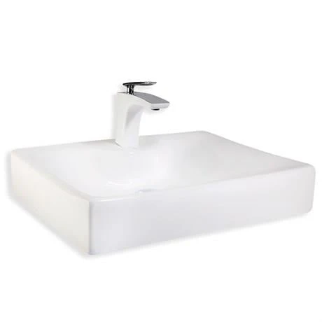 LENA TEZGAH ÜSTÜ ÇANAK LAVABO E-5174 BEYAZ ürün görseli 1