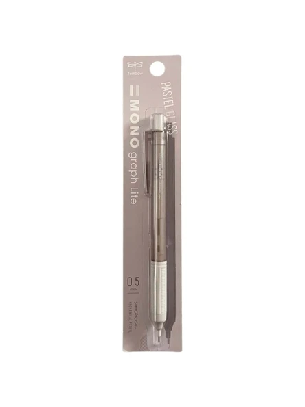 Tombow Mono Graph Lite Pastel Glass Cam Kahve 0.5 Kalem (MGL507LPK) ürün görseli 1