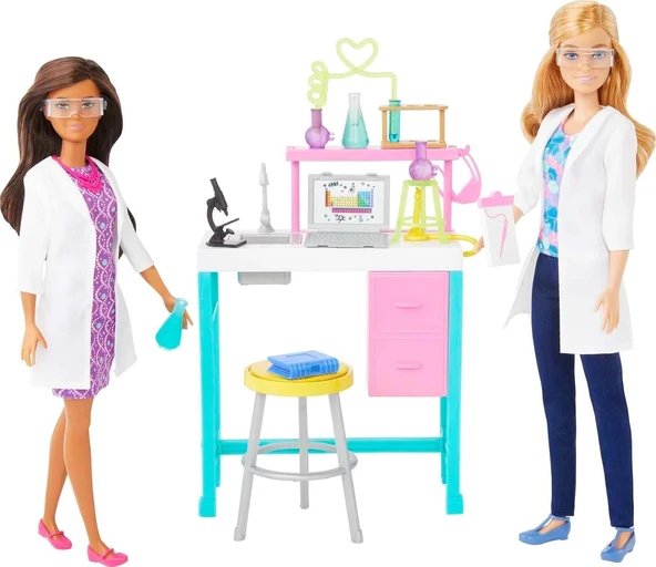 Barbie® Bilim Laboratuarı Oyun Seti, 3Y+, HJY95 ürün görseli 1