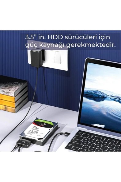 Bix BX04HD USB to SATA Dönüştürücü - Resim 6