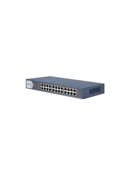 Hikvision 24PORT DS-3E0524-E(B) Gıgabıt Yönetilemez Switch Rackmount ürün görseli 1