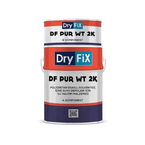 Dryfix Df Pur Wt 2K İçme Suyu Depoları İçin Poliüretan Su Yalıtımı 20+4 Kg Kg Mavi ürün görseli 1