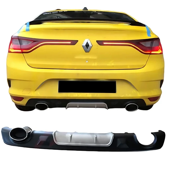 Renault Megane Uyumlu 4 2016+ Difüzör Silver Parça ürün görseli 1