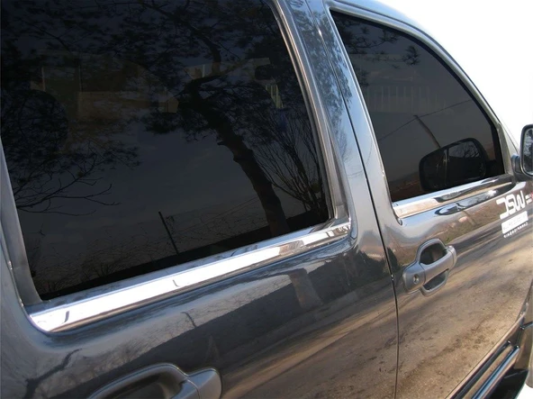 Isuzu D-Max 1 Cam Çıtası 4 Prç  Krom 2003-2011 ürün görseli 1
