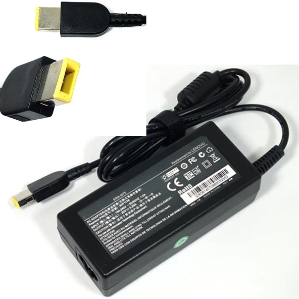 Lenovo ThinkPad 20EVS01H00 Notebook uyumlu Adaptör, Şarj Aleti Cihazı (65W) ürün görseli 1