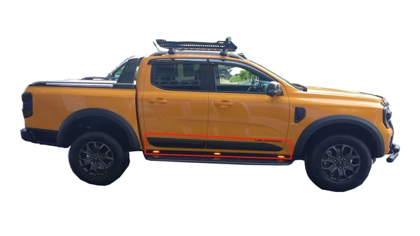 Ford Ranger 2024 Sonrası Yeni Kasa için Yan Kapı Kaplama ürün görseli 1