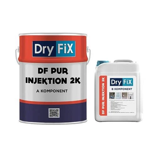 Dryfix Df Pur İnjektion 2K Poliüretan Esaslı Enjeksiyon Reçinesi 27.5 Kg Set ürün görseli 1