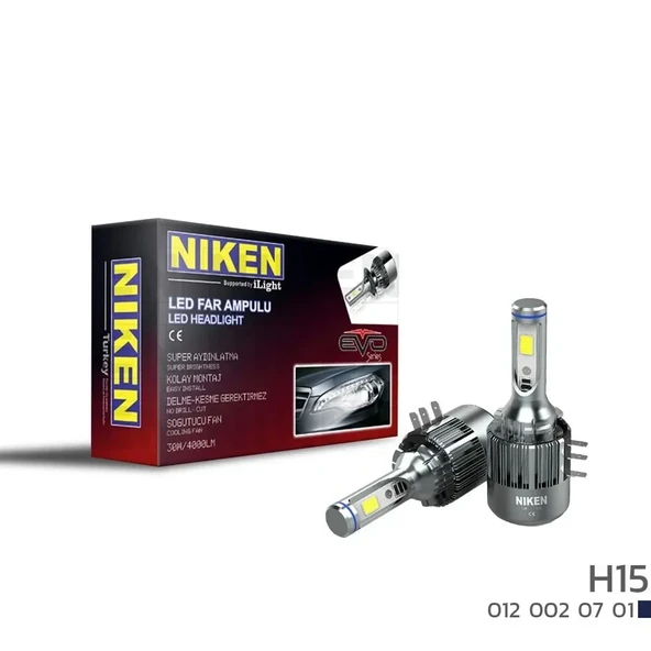 Niken Led Xenon Evo Serisi H15 ürün görseli 1