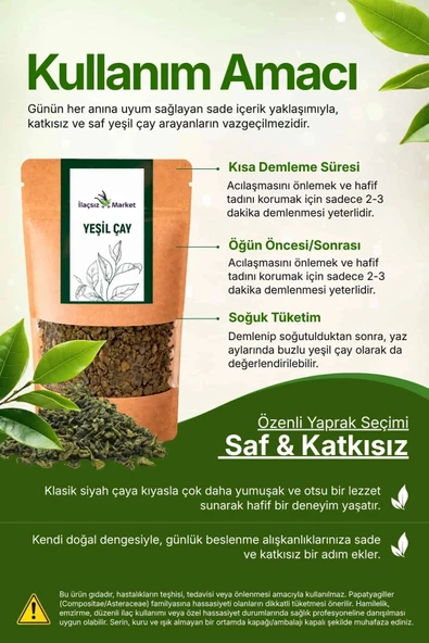 Yeşil Çay / 50 gr. - Resim 3