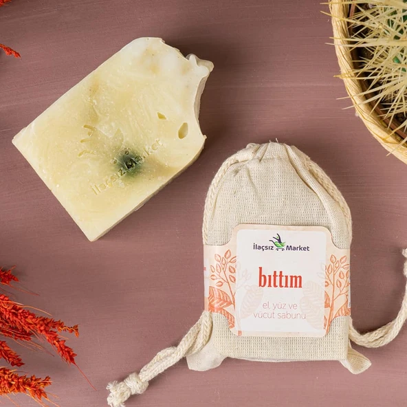Bıttım Sabunu (Bitkisel Katı Şampuan) / 120 gr. - Resim 3