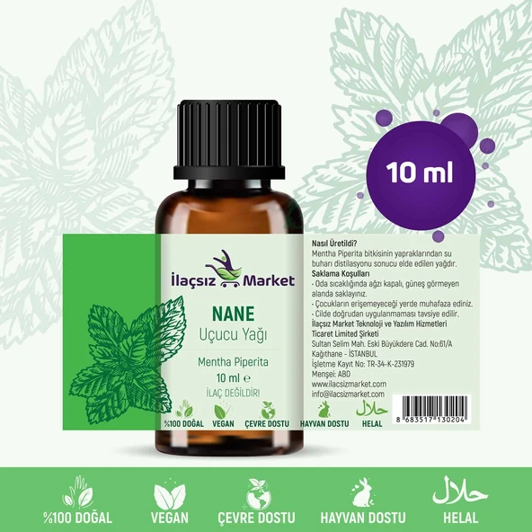 Nane Yağı / 10 ml (Tıbbi) - Resim 5