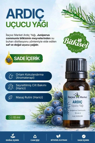 Ardıç Yağı / 10 ml (Tıbbi) ürün görseli 1