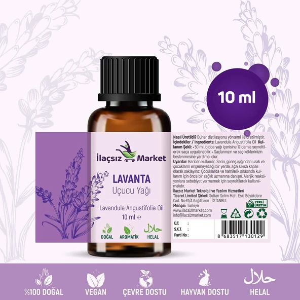 Lavanta Yağı (Angustofolia) / 10 ml - Resim 5